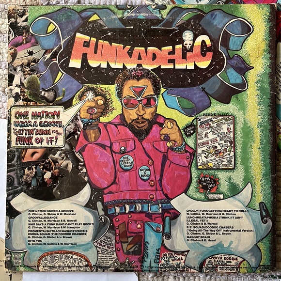 Funkadelic - “One Nation Under A Groove” Vinyl LP - Picture 2 of 5